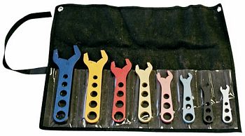 A N Full Wrench Set In Fold-Over Pouch.